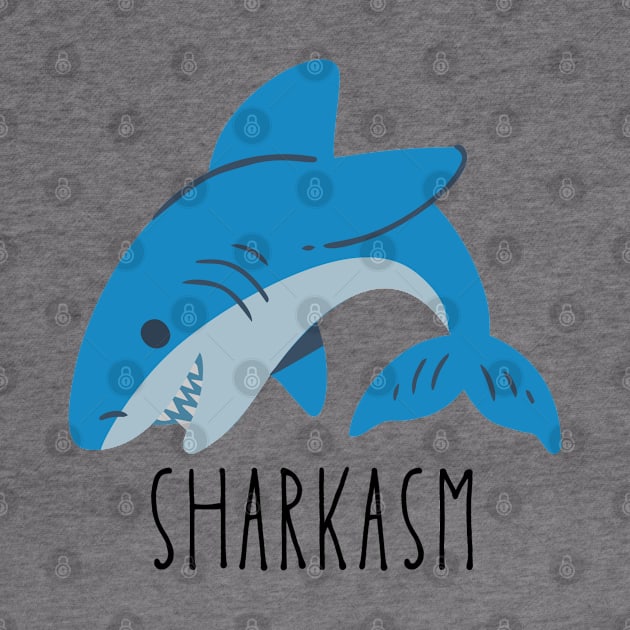 Sharkasm by blueberrytheta
